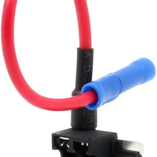 Lumision ADD Circuit Blade Style ATT Low Profile Mini FUSETAP Fuse TAP + Fuse Set 5, 7.5, 10, 15, 20 AMPS