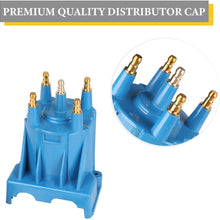 Ignition Tune Up Kit with Distributor Cap and Rotor and Spark Plug Wires Set Replacement for 3.0L 4cyl MerCruiser Engines Made by GM with Delco EST Ignition Systems - Replace 811635Q2, 816761Q14