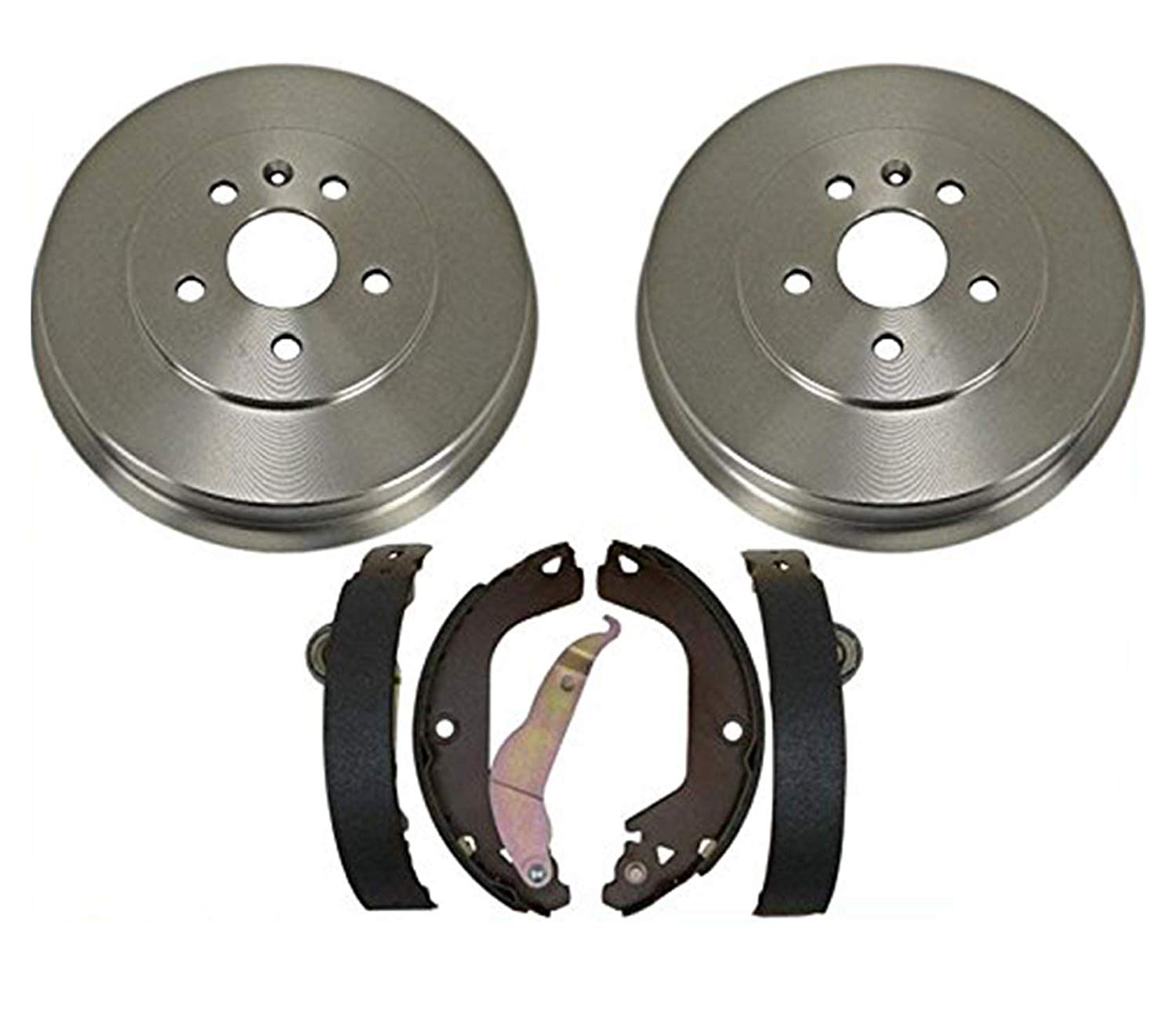 Fits 10-15 Cruze 16 Limited New Rear Brakes Drums Brake Shoes + Springs 4pc
