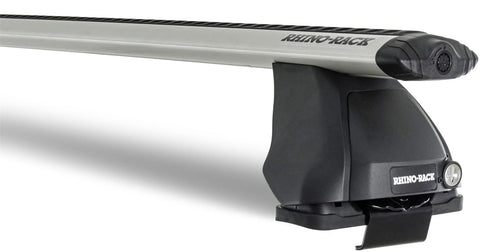 Rhino-Rack USA JA8132 2500 Multi Fit Vortex Aero Roof Rack System Incl. Mount Kit 2 Silver Vortex Aero Bars 4 Legs Length 1500mm 2500 Multi Fit Vortex Aero Roof Rack System