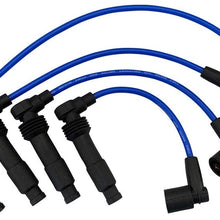 Cable Master Spark Plug Wires Compatible with Daewoo Leganza Nubira Suzuki Forenza Reno 2.0L L4 Gas 1999-2008
