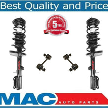 Mac Auto Parts 144407 Corolla Prizm (2) Rear Quick Spring Strut & Mount Shock Coil (2) Sway Bar Links