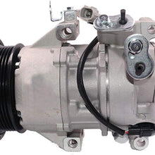 PANGOLIN 88310-52551 88310-2B720 6PK Air Conditioning Compressor AC Compressor with Clutch Assy for Toyota yaris 1.3 Denso 5SER09C Spare Parts, 3 Month Warranty