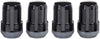 McGard 65357BK Black Tuner Splinedrive Lug Nuts, Cone Style Seat, M12x1.5 Thread, Narrow Diameter Fits Wheels With Small Lug Nut Holes (Pack of 4)