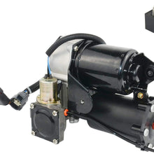 AKWH LR023964 Air Suspension Compressor Pump + Relay Part#LR044360 for Range Rover Sport, La-nd Rover LR3 LR4 (6 Plugs Hitachi Style)