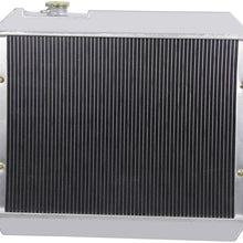 OzCoolingParts 3 Row Core Aluminum Radiator for 1961-1966 1962 63 64 65 Chevy GMC C/K 10 20 30 Trucks Suburban Pontiac Olds V8