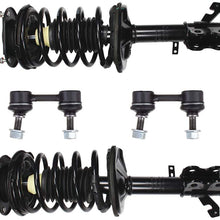FEIPARTS Struts and Shocks Suspension Kit Front Strut Spring Assembly Stabilizer Bar Link Kit Fit for 1998-2002 Chevrolet Prizm 1993-2002 Toyota Corolla Set of 4