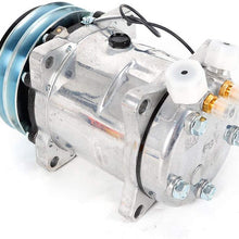 CO 9285C/CO2062CA New AC Compressor/Air Conditioner Compressor and A/C Clutch Replaces fit for Sanden SD508 CO 9285C