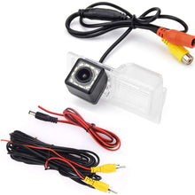 eHANGO Car Rear View Camera Bracket License Plate Lights Housing Mount for Buick Excelle GT/Lacrosse/Allure/Encore/Vauxhall Mokka/Opel Mokka/Buick Envision (12 LED)
