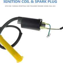 Ignition Coil & Spark Plug Fits for  Honda Sportrax 400 TRX400EX XR400R 30500-HN1-003