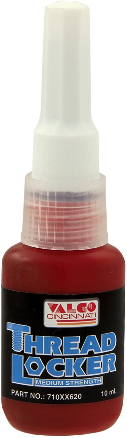 Valco Cincinnati 71620 ThreadLocker Blue Medium Strength Compound - 10 ml Bottle