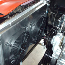 OzCoolingParts New Design 70-87 Chevy GMC C/K/G-Series Radiator Fan Shroud Kit, 3 Row Aluminum Radiator + 2 x 10" Fan w/Shroud for 1970-1987 Chevy/GMC C10 C20 C25 C3500 Nova Camaro Blazer and More