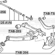 FEBEST TAB-203 Arm Bushing for Rear Arm