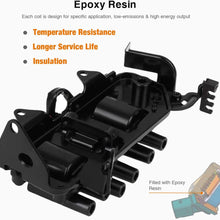 QYL Ignition Coil Pack Replacement for Santa Fe Tiburon V6 2.7L 27301-37110 C1352 UF-357 UF-425