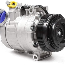QIZHI Air Conditioner Compressor with Clutch A/C AC Compressor For 1997-2010 BMW 330Ci 330i 330xi 525i 528i 530i 540i 740i US Stock