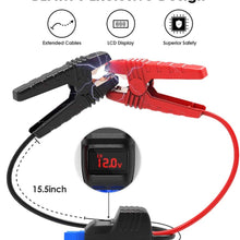 Beatit BT-G18 2000A Peak 21000mAh 12V Portable Car Jump Starter (up to 8.0L Gas and 8.0L Diesel) Auto Battery Booster With Smart Jumper Cables Wireless Charger