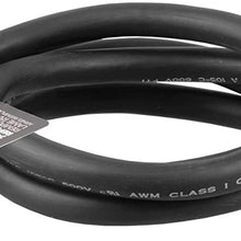 CURT 56601 Replacement 7-Pin RV Blade Trailer Wiring Harness Plug, 6-Foot Blunt-Cut Wires