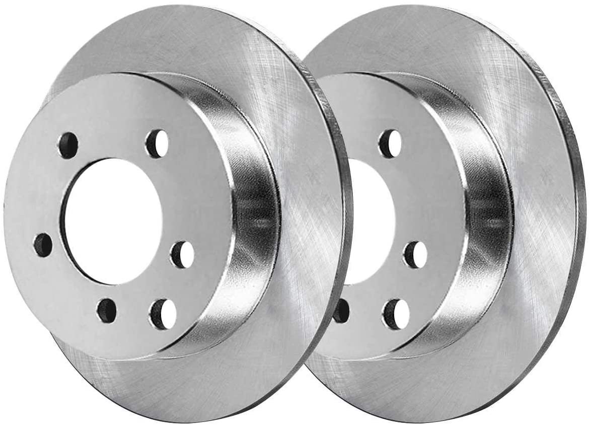 AutoShack R41314PR Rear Brake Rotor Pair 2 Pieces Fits Driver and Passenger Side