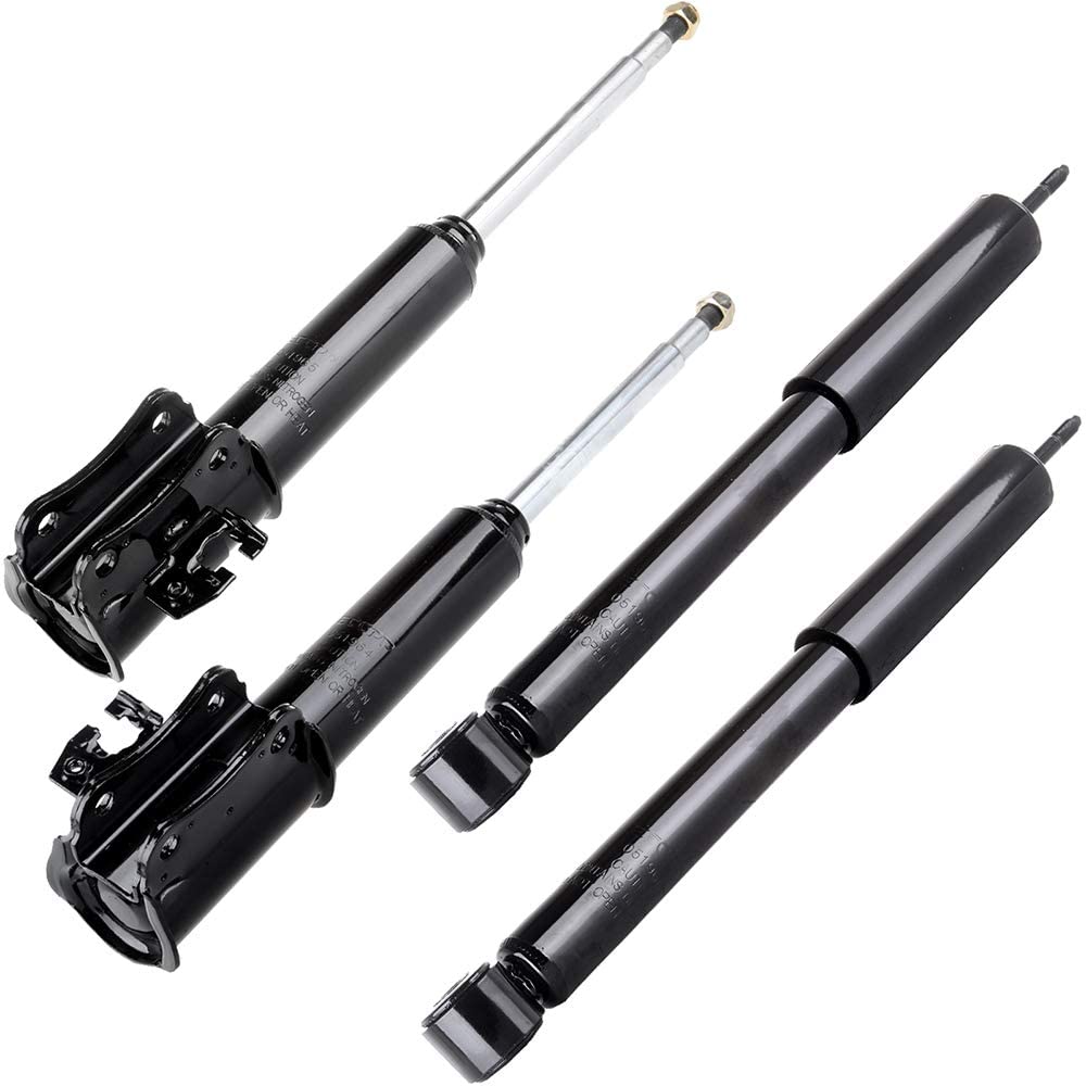 AUTOMUTO Absorber Kit, 4pcs Front Rear Struts Shocks Absorbers Set Fit for Chevy Tracker,Geo Tracker,Suzuki Grand Vitara,Suzuki Sidekick,Suzuki Vitara,Suzuki X-90 334196 334195 343247