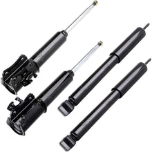 AUTOMUTO Absorber Kit, 4pcs Front Rear Struts Shocks Absorbers Set Fit for Chevy Tracker,Geo Tracker,Suzuki Grand Vitara,Suzuki Sidekick,Suzuki Vitara,Suzuki X-90 334196 334195 343247