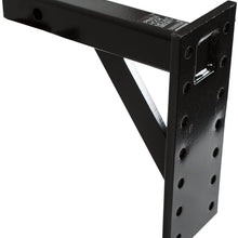 Buyers Products (PM87 3-Position Pintle Hook Mount, Black, 9 in. Shank