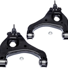 TUCAREST 2Pcs K620264 K620265 Left Right Front Lower Control Arm and Ball Joint Assembly Compatible Chevy Silverado 1500 GMC Sierra 1500 Classic (RWD;Front Spring:Coil) Suspension