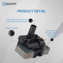 ECCPP Portable Spare Car Ignition Coils Compatible with for Mercu-ry Villager Infini-ti Qx4 Nissa-n Frontier/Quest/Pathfinder/Xterra 1995-2004 Replacement for C1604 CMIT-230B(Pack of 1)