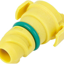 X AUTOHAUX 2pcs ABS Car Engine Oil Drain Plug Replacement for Ford F150 2015-2018 KX6Z6730B