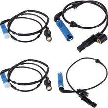 Ensun ABS Wheel Speed Sensor for BMW 3 E46 325i 330i M3 Z4 E85 Front Rear Left Right # 34526752681 34526752682 34526752683