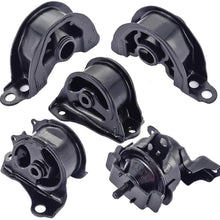 Engine Motor Mount Compatible with Fits 1996-2000 Honda Civic 1.6L 5pcs A6520 A6502 A6556 A6506 50841-SR3-983 50842-SR3-030 50824-S04-013 50810-SR3-981