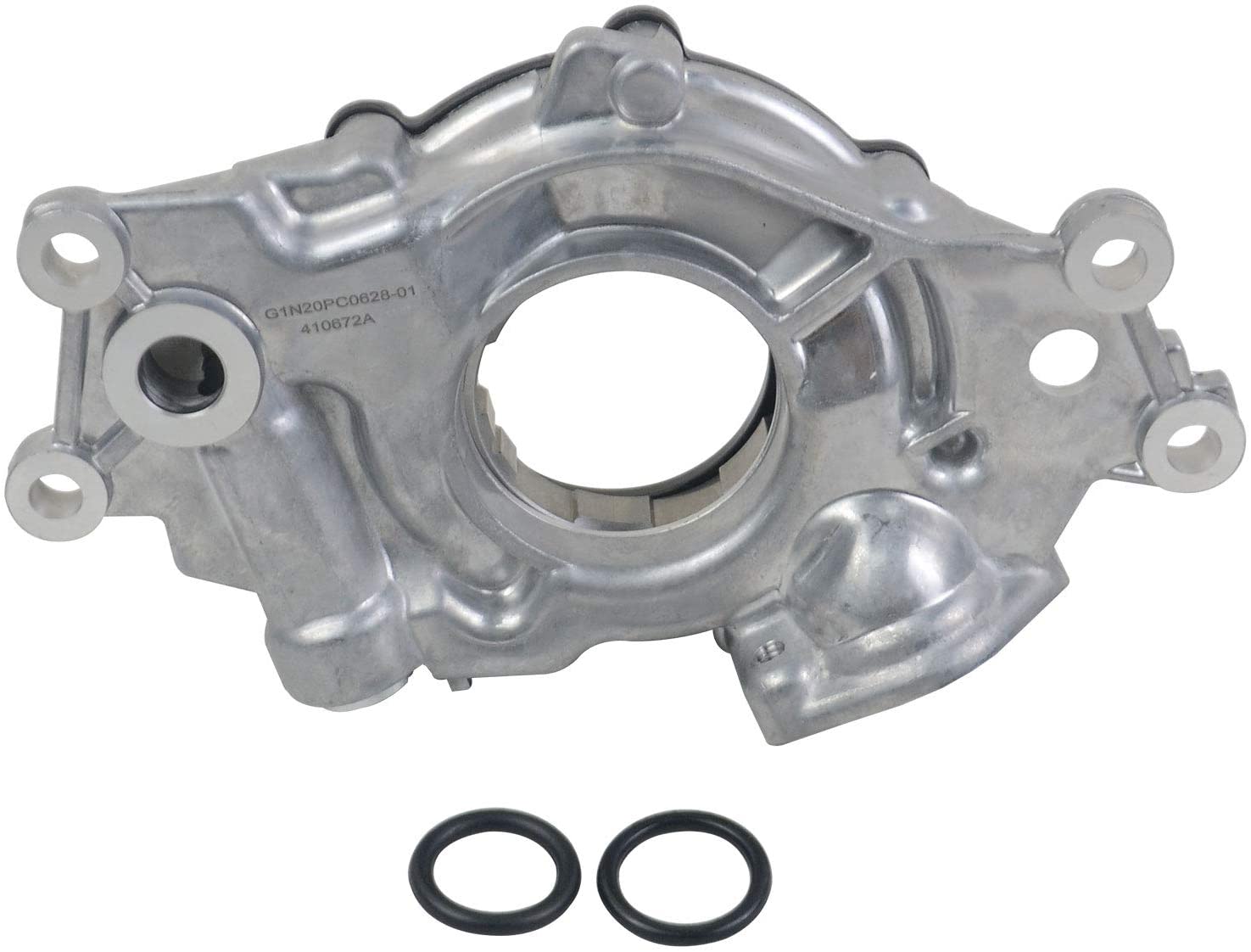 GLOSSY Engine Oil Pump 12678151 Compatible with CHEVROLET SILVERADO SUBURBAN CORVETTE W3500 GMC CANYON ENVOY SAVANA SIERRA YUKON W3500 W4500