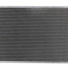 ECCPP Auto Parts Plastic Aluminum Replacement Radiator forLR2323 fit for 2001 2002 2003 2004 2005 2006 Sebring Dodge Stratus 2.4L 2.7L CU2323,CH3010117, CH3010334