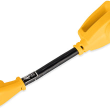 Camco (55165) Heavy Duty RV Dogbone Electrical Adapter with Innovative 180 Degree Bend Design and Easy PowerGrip Handle - 15 Amp Male to 30 Amp Female, 12"