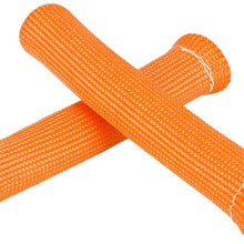 X AUTOHAUX 8 Pcs Orange Spark Plug Wire Boots 1800 Degree Heat Shield Protector Sleeve for Car
