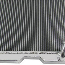 OzCoolingParts 4 Row Core All Aluminum Radiator for 1943-1948 44 45 46 47 Chevy Fleetline/FleetMaster/Stylemaster L6 MT