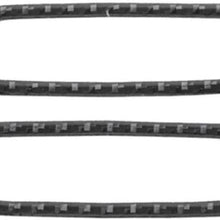 HKPKYK for Ford Mustang 2009 2010 2011 2012 2013, Car Door Air Conditioner Vent Outlet Trim Decoration Stickers Car Interior Accessories