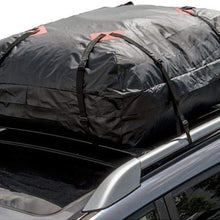 Desire Sky Car Roof Bag Cargo Carrier, 15 Cubic Feet Waterproof Rooftop Luggage Bag Vehicle Softshell Carriers with 6 Reinforced Straps and Storage Carrying Bag for All Vehicle with/Without Rack