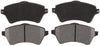 ACDelco 17D926M Professional Semi-Metallic Front Disc Brake Pad Set
