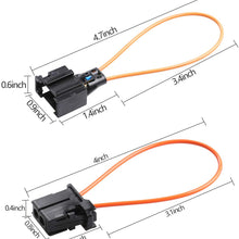 Easyget MOST Fiber Optic Optical Loop Bypass Adapter for Radio and Audio Compatible with Mercedes, BMW, Audi, Porsche and Volvo (Female Adapter)