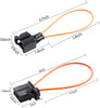 Easyget MOST Fiber Optic Optical Loop Bypass Adapter for Radio and Audio Compatible with Mercedes, BMW, Audi, Porsche and Volvo (Female Adapter)