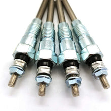 4PCS Glow Plugs 6655233 for Bobcat 753 763 773 7753 S150 S175 S185 Kubota 3 Series V2203 Engine