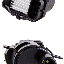MAS Round Ignition Coils on Plug Pack Compatible with Chevrolet GMC V8 4.8L 5.3L 6L UF262 C1251 D-585 E254 E254P 52-1647 GN10119 IC413 10457730 19005218 8-10457-730-0