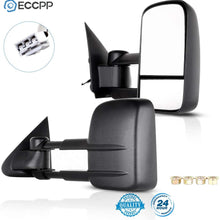 ECCPP Towing Mirrors for 1997 1998 1999 for Ford F150 F250 Standard & Extended Cab (Not for 4 Doors Crew Cab Models) Power Adjusted Pair Mirrors