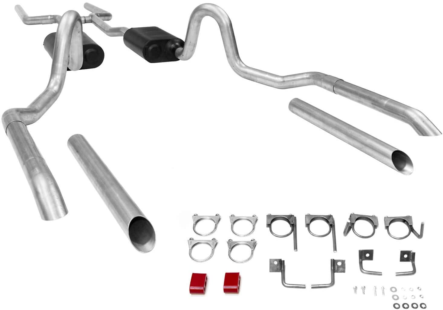 Flowmaster 17119 Header-back System - Dual Rear Exit - American Thunder - Moderate/Aggressive (Base Product)