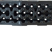 OMAC Auto Accessories Car Ramp Heavy Duty Leveling Blocks | Black Chocks Car Tires Lifting Stabilization 2 Pcs. | Vehicle Ramp - Pair 11000lbs GVW Capacity