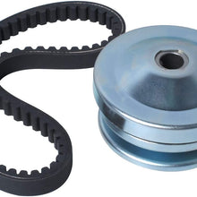 30 Series Torque Converter Clutch, 3/4" Bore with 203589 Go Kart Drive Belt compatible with Comet 219552, TAV2 30-75 Manco 5957