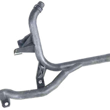 RJJX 11 53 7 519 710 Hose to Engine Block with O-Ring Fit for BMW E60 E61 E65 E66 M54 11537519710 A11 53 7 519 710 A11537519710 (Color : Black)
