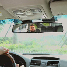 ZENAN Rear View Mirror, 17.7" Interior Blind Spot Mirror, Clip on Wide Angle Rear View Mirror for car, 450mm Panoramic Rearview Mirror, Universal Convex Rearview Mirror