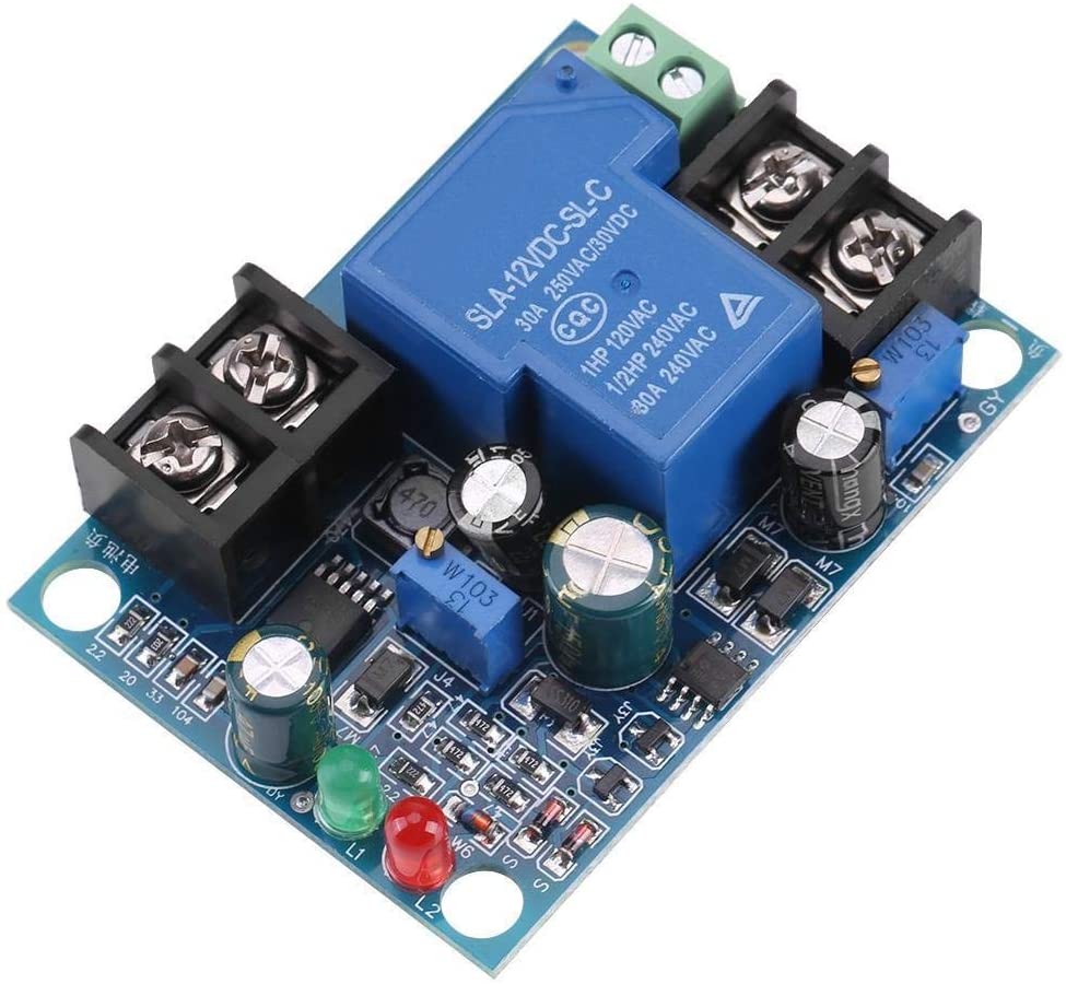 ZEFS--ESD Electronic Module 30A Automatic Charging Control Board 12V Battery Charger Controller Protection Switch Module Switching Power Supply