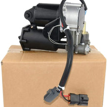 AKWH LR023964 Air Suspension Compressor Pump + Relay Part#LR044360 for Range Rover Sport, La-nd Rover LR3 LR4 (6 Plugs Hitachi Style)